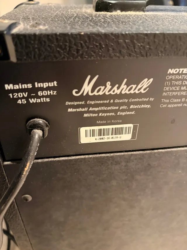 Marshall MG15DFX, photo 4